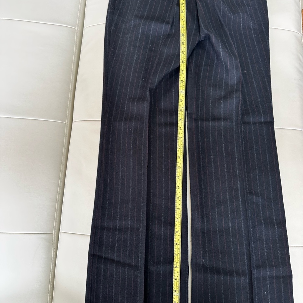 Black Pinstripe Pants
